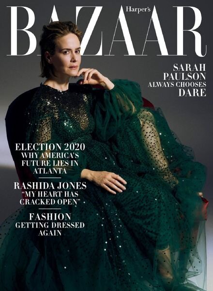 Harper’s Bazaar USA – October 2020 Cover