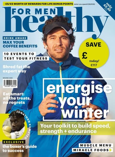 Healthy For Men – November-December 2020 Cover