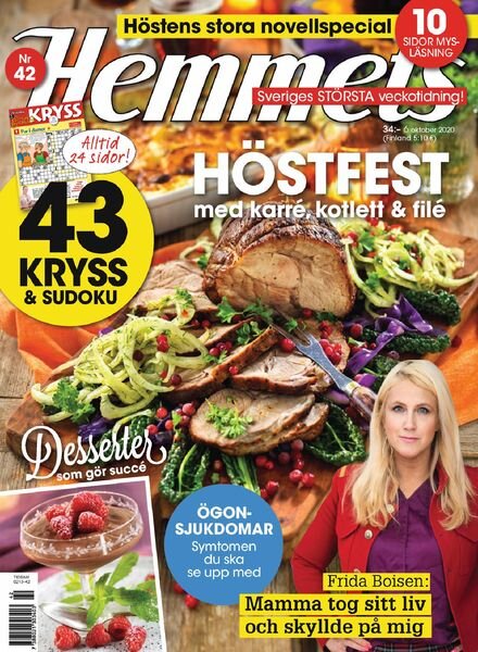 Hemmets Veckotidning – 06 oktober 2020 Cover