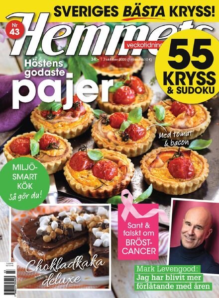 Hemmets Veckotidning – 13 oktober 2020 Cover
