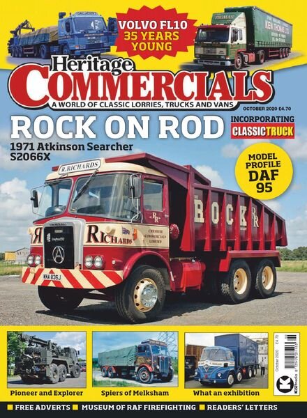 Heritage Commercials – October 2020 Cover