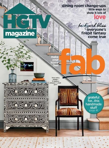 HGTV Magazine – November 2020 Cover