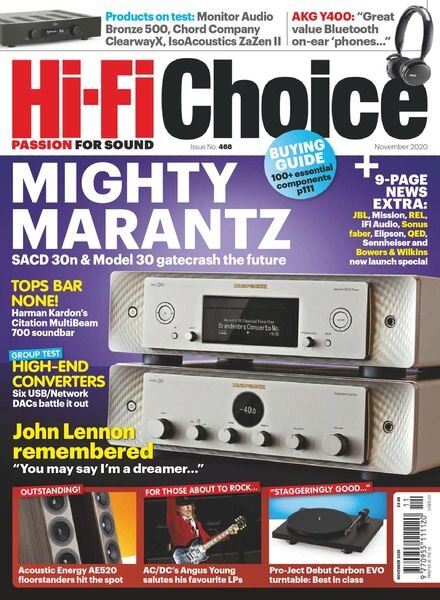 Hi-Fi Choice – November 2020 Cover