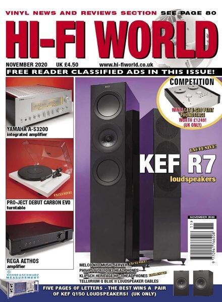Hi-Fi World – November 2020 Cover