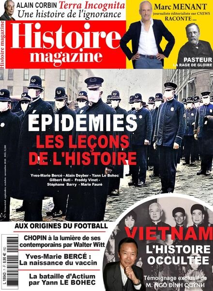 Histoire Magazine – Septembre-Novembre 2020 Cover