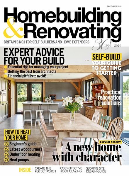 Homebuilding & Renovating – December 2020 Cover