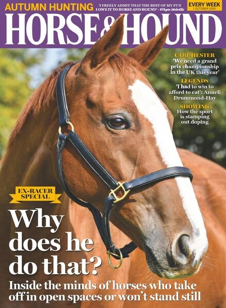 Horse & Hound – 01 October 2020 Cover
