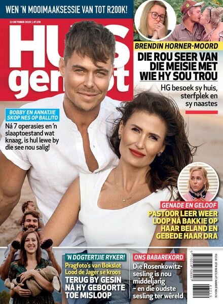 Huisgenoot – 22 Oktober 2020 Cover
