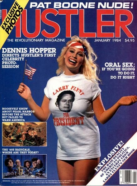 Hustler USA – January 1984 Cover