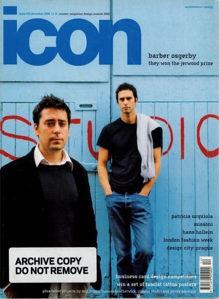 ICON – December 2004 Cover