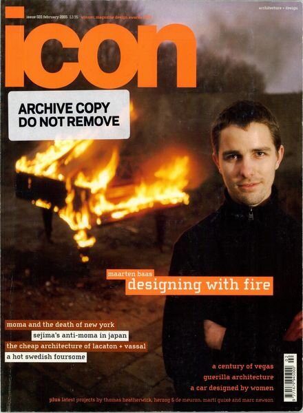 ICON – February 2005 Cover