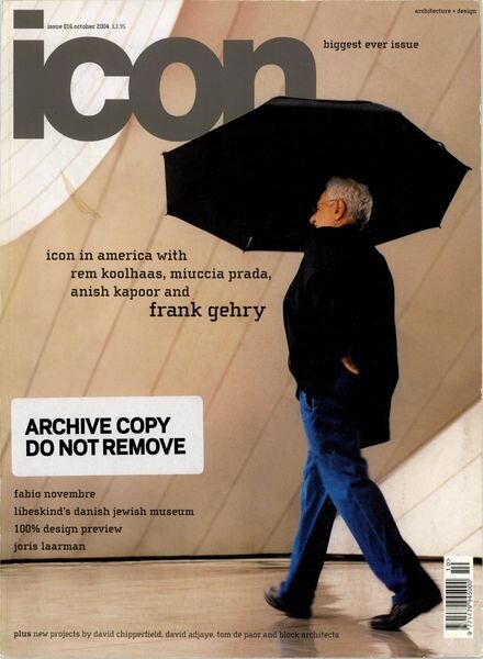 ICON – October 2004 Cover