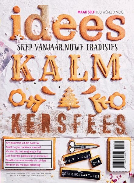 Idees – November 2020 Cover