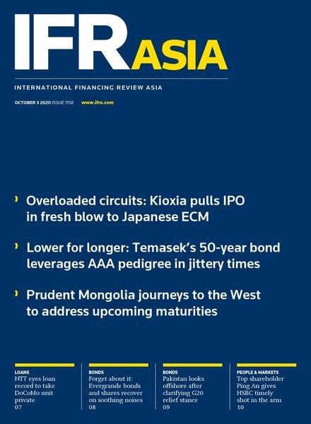 IFR Asia – October 03, 2020 Cover