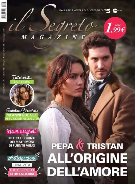 il Segreto magazine – 15 Settembre 2020 Cover