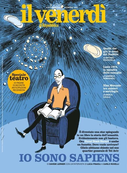 Il Venerdi di Repubblica – 2 Ottobre 2020 Cover