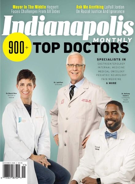 Indianapolis Monthly – November 2020 Cover