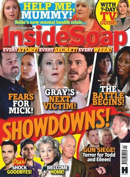 Inside Soap UK – 10 October 2020 Cover