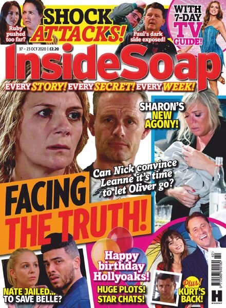 Inside Soap UK – 17 October 2020 Cover