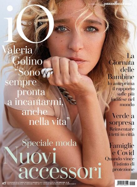 Io Donna del Corriere della Sera – 03 ottobre 2020 Cover