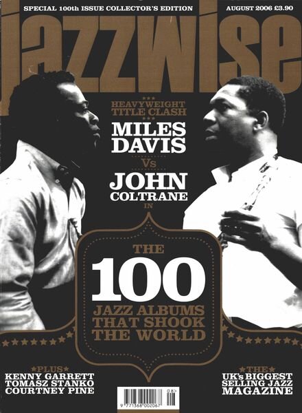 Jazzwise Magazine – August 2006 Cover