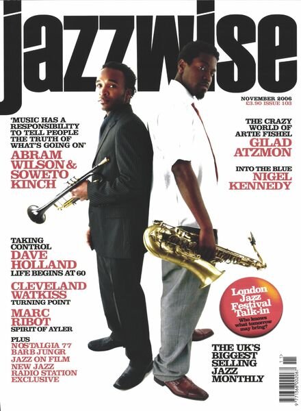 Jazzwise Magazine – November 2006 Cover