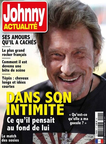 Johnny Actualite – Septembre-Novembre 2020 Cover