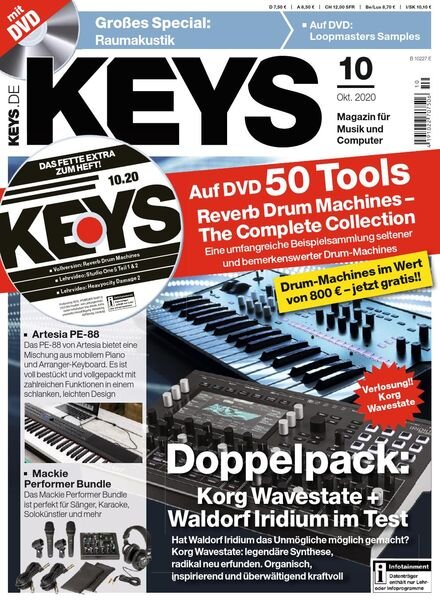 Keys – Oktober 2020 Cover