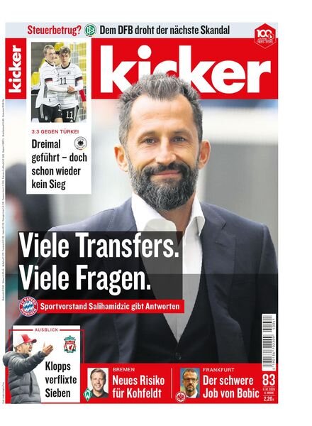 Kicker – 08 Oktober 2020 Cover
