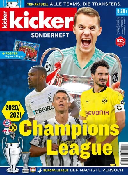 Kicker – 10 Oktober 2020 Cover