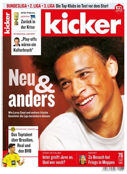 Kicker – 14 September 2020 Cover