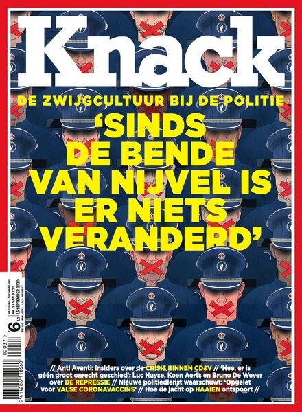 Knack Belgium – 9 September 2020 Cover