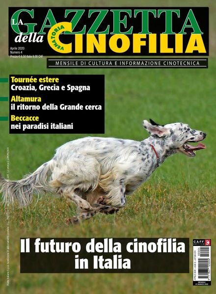 La Gazzetta Della Cinofilia Venatoria – Aprile 2020 Cover