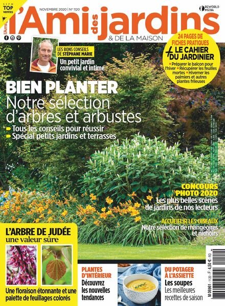 L’Ami des Jardins – novembre 2020 Cover