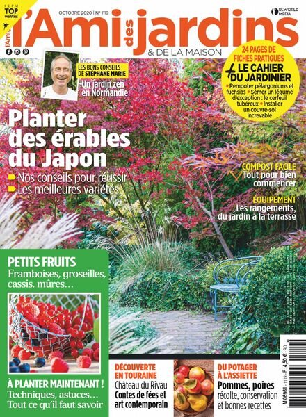 L’Ami des Jardins – octobre 2020 Cover