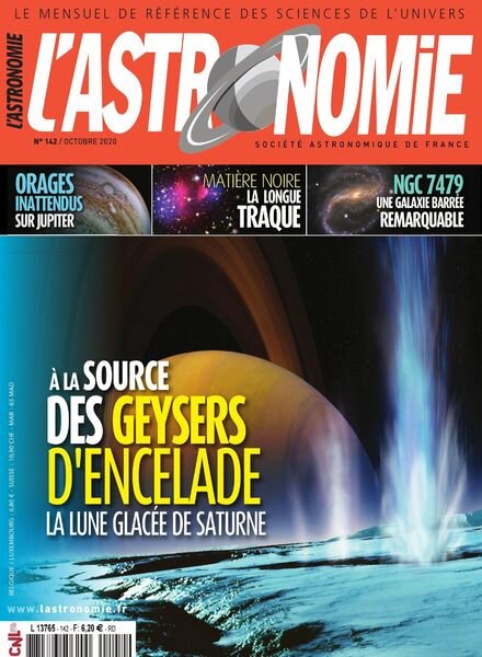 L’Astronomie – Octobre 2020 Cover