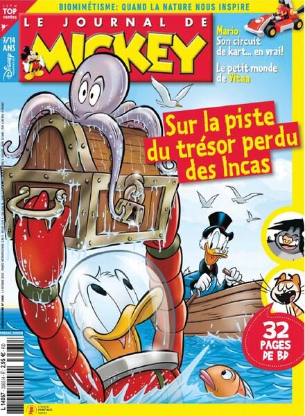Le Journal de Mickey – 14 octobre 2020 Cover