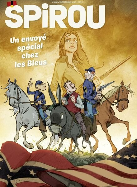 Le Journal de Spirou – 23 Septembre 2020 Cover