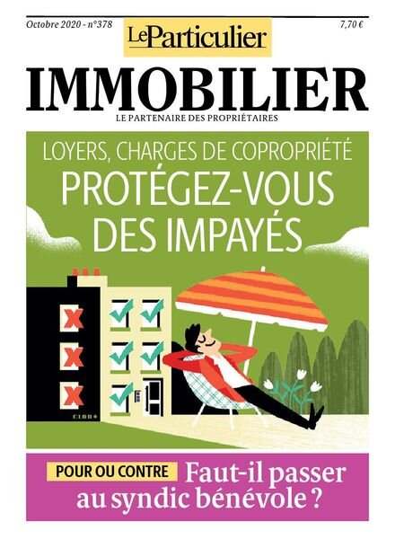 Le Particulier Immobilier – Octobre 2020 Cover