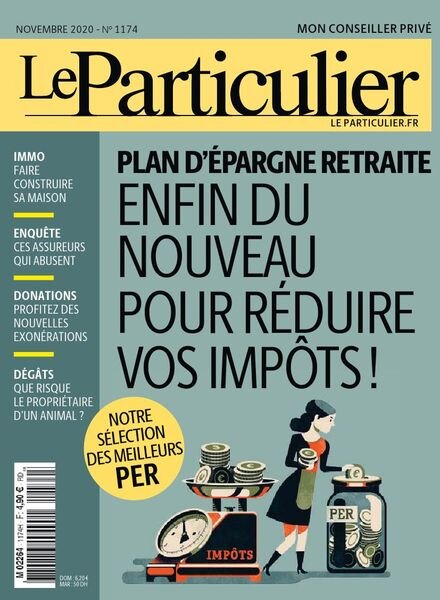 Le Particulier – Novembre 2020 Cover