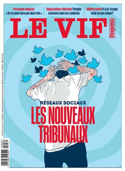 Le Vif L’Express – 24 Septembre 2020 Cover