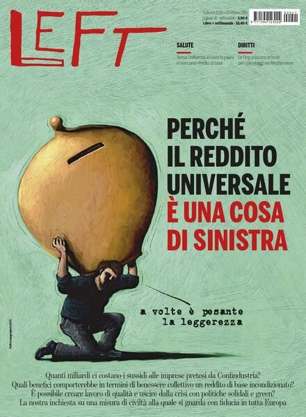 Left – 9 Ottobre 2020 Cover