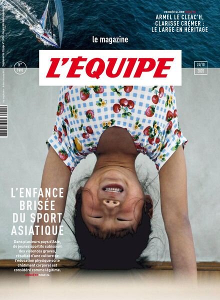 L’Equipe Magazine – 24 Octobre 2020 Cover