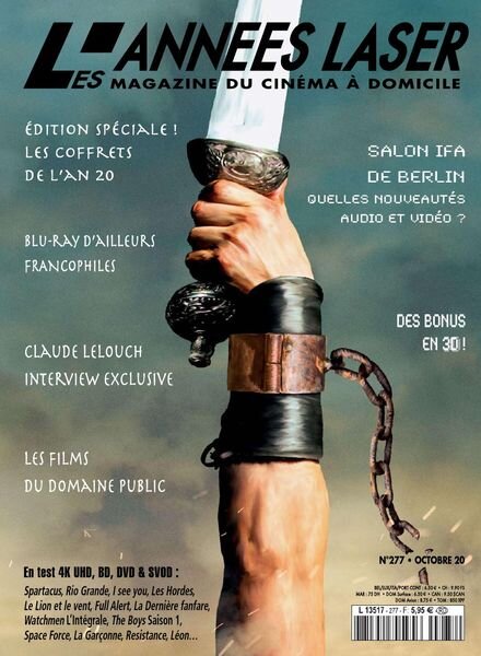 Les Annees Laser – Octobre 2020 Cover