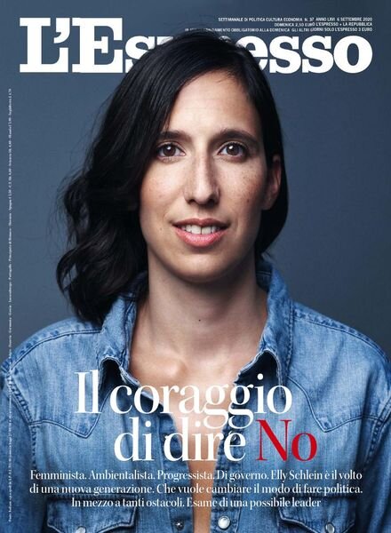 L’Espresso – 6 Settembre 2020 Cover