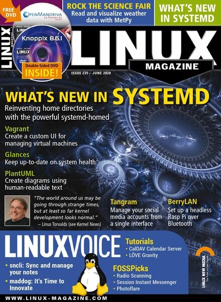 Linux Magazine USA – Issue 235 – June 2020 Cover