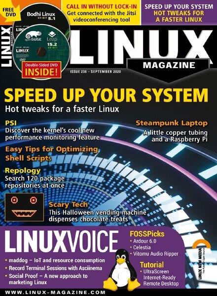 Linux Magazine USA – Issue 238 – September 2020 Cover
