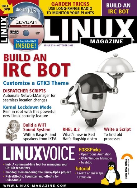 Linux Magazine USA – Issue 239 – October 2020 Cover