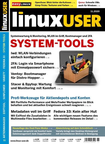 LinuxUser – November 2020 Cover