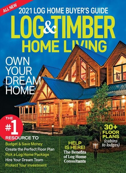 Log Home Living – September 2020 Cover